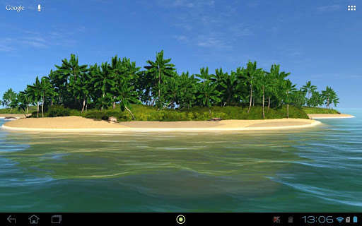 Emulate Android APK A beautiful Tropical island