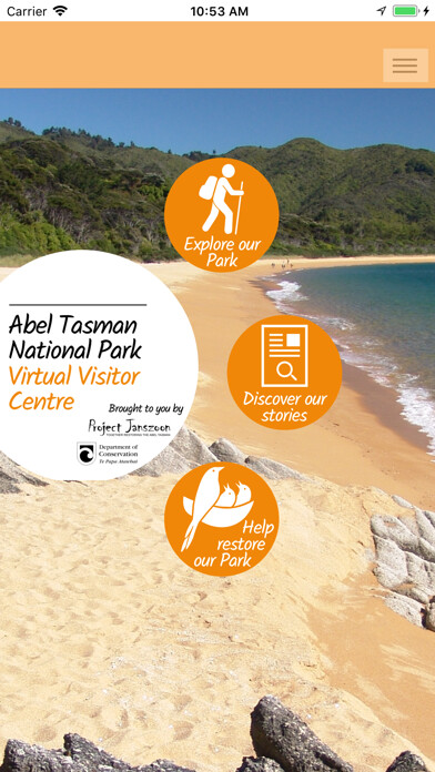 Emulate iPhone app Abel Tasman using MyAndroid Emulate iPhone app Abel Tasman using MyAndroid
