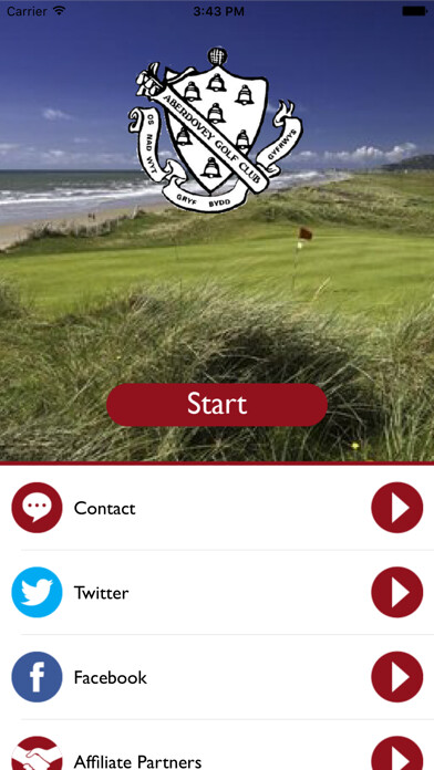 Emulate iPhone app Aberdovey Golf Club using MyAndroid Emulate iPhone app Aberdovey Golf Club using MyAndroid