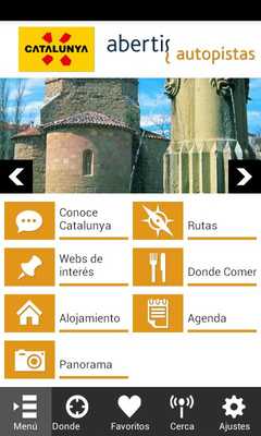Emulate Android APK Abertis Guia de Catalunya