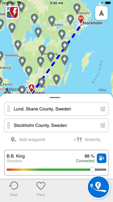 Emulate iPhone app A Better Routeplanner (ABRP) using MyAndroid Emulate iPhone app A Better Routeplanner (ABRP) using MyAndroid