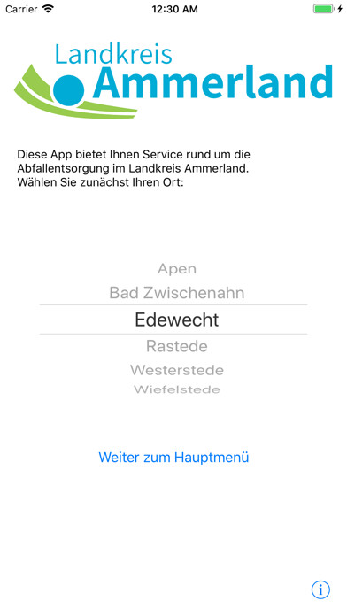 Emulate iPhone app Abfall Ammerland using MyAndroid Emulate iPhone app Abfall Ammerland using MyAndroid