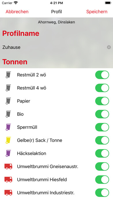 Emulate iPhone app abfallapp DIN using MyAndroid Emulate iPhone app abfallapp DIN using MyAndroid
