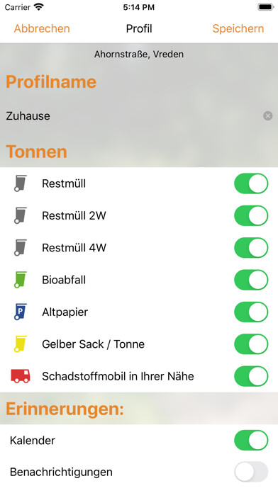 Emulate iPhone app Abfall-App ESB using MyAndroid Emulate iPhone app Abfall-App ESB using MyAndroid