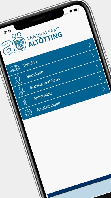 Emulate iPhone app Abfall-App Landkreis Altötting using MyAndroid Emulate iPhone app Abfall-App Landkreis Altötting using MyAndroid