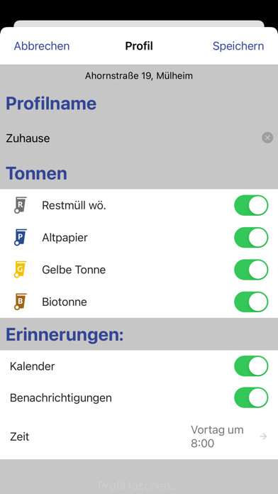 Emulate iPhone app abfallApp MEG using MyAndroid Emulate iPhone app abfallApp MEG using MyAndroid
