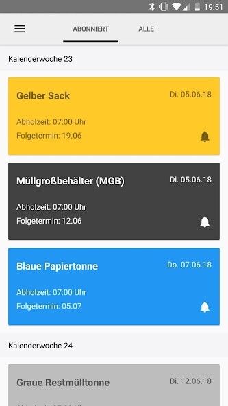 Run android online APK Abfallkalender Bad Soden from MyAndroid or emulate Abfallkalender Bad Soden using MyAndroid