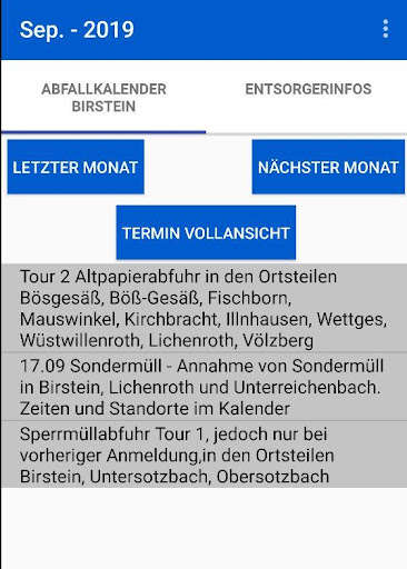 Run android online APK Abfallkalender Gemeinde Birstein 63633 from MyAndroid or emulate Abfallkalender Gemeinde Birstein 63633 using MyAndroid Run android online APK Abfallkalender Gemeinde Birstein 63633 from MyAndroid or emulate Abfallkalender Gemeinde Birstein 63633 using MyAndroid