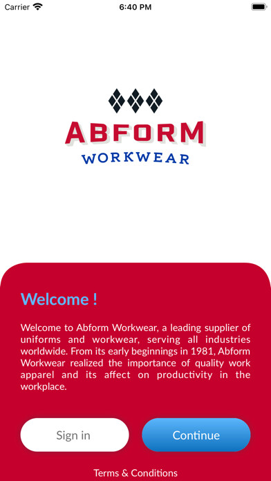 Emulate iPhone app ABFORM SIZER using MyAndroid