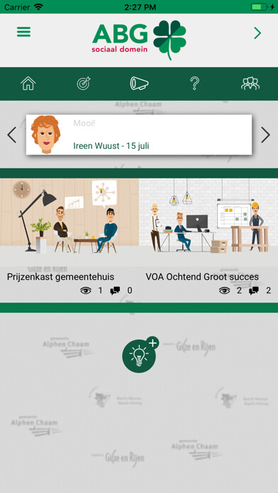 Emulate iPhone app ABG Sociaal Domein using MyAndroid