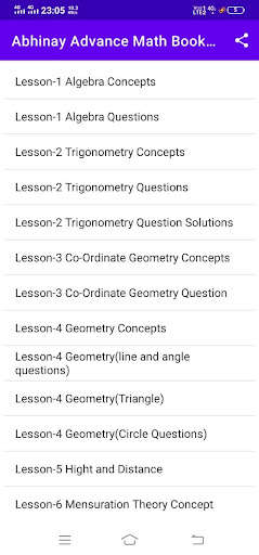 Run android online APK Abhinay Math Book  in Hindi from MyAndroid or emulate Abhinay Math Book  in Hindi using MyAndroid