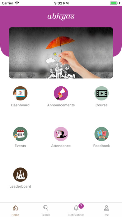 Emulate iPhone app Abhyas MobCast using MyAndroid