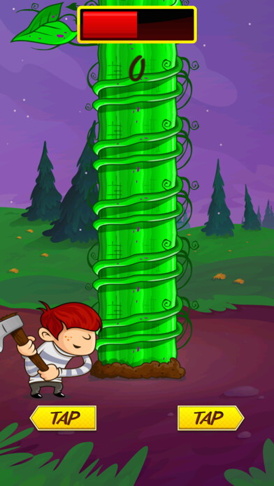 Emulate iPhone app A Big Hero vs 6 Mile Tall Beanstalk Chopping Game using MyAndroid Emulate iPhone app A Big Hero vs 6 Mile Tall Beanstalk Chopping Game using MyAndroid