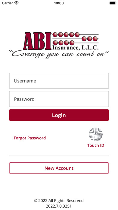 Emulate iPhone app ABI Insurance Online using MyAndroid