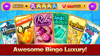 Emulate iPhone app A Bingo Bling Mania Diamond Jewels Madness Gems Cards Saga Free Games using MyAndroid