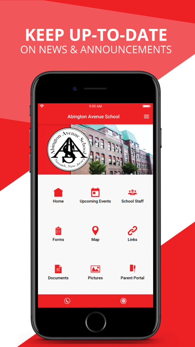Emulate iPhone app Abington Avenue School using MyAndroid Emulate iPhone app Abington Avenue School using MyAndroid