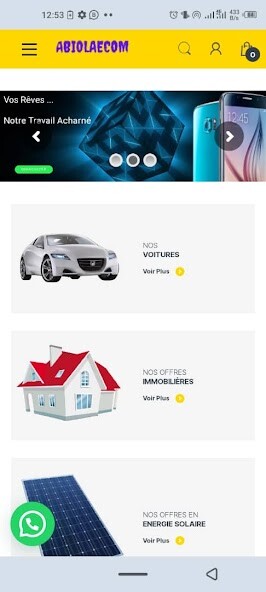 Run android online APK AbiolaEcom from MyAndroid or emulate AbiolaEcom using MyAndroid