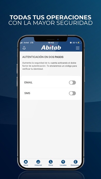 Emulate iPhone app Abitab using MyAndroid