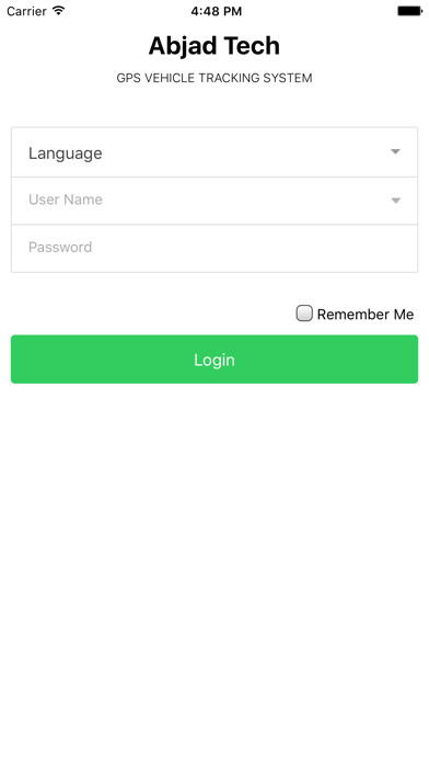 Emulate iPhone app Abjad Tech using MyAndroid