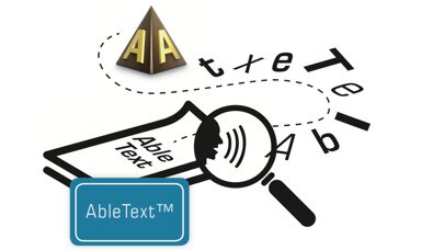 Emulate iPhone app AbleText using MyAndroid