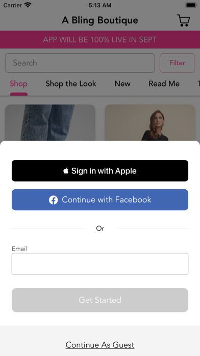 Emulate iPhone app A Bling Boutique using MyAndroid Emulate iPhone app A Bling Boutique using MyAndroid