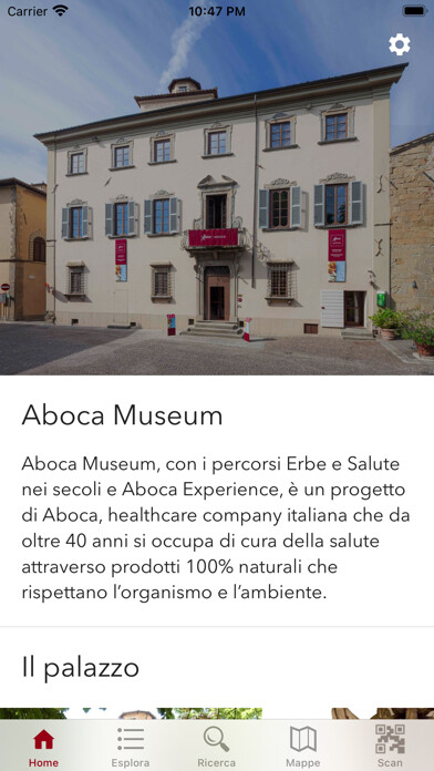 Emulate iPhone app Aboca Museum using MyAndroid Emulate iPhone app Aboca Museum using MyAndroid