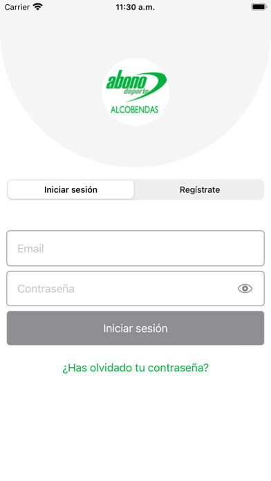 Emulate iPhone app ABONO DEPORTE using MyAndroid Emulate iPhone app ABONO DEPORTE using MyAndroid