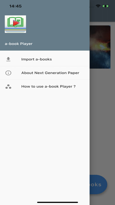 Emulate iPhone app a-book Player using MyAndroid