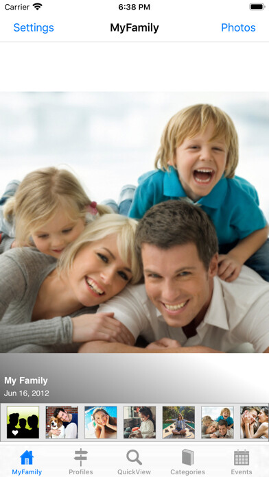 Emulate iPhone app About My Family using MyAndroid Emulate iPhone app About My Family using MyAndroid