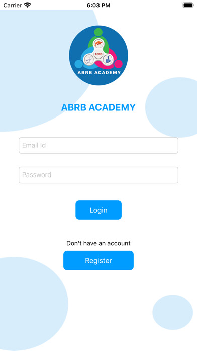 Emulate iPhone app ABRB ACADEMY using MyAndroid