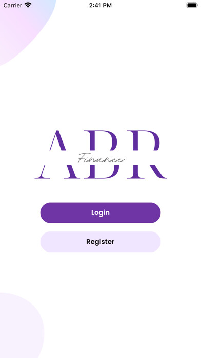 Emulate iPhone app ABR Finance using MyAndroid