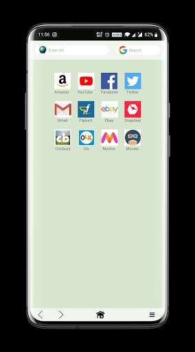 Run android online APK A Browser from MyAndroid or emulate A Browser using MyAndroid