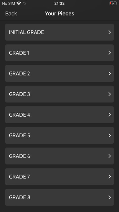 Emulate iPhone app ABRSM Piano Practice Partner using MyAndroid