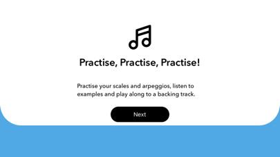 Emulate iPhone app ABRSM Violin Scales Trainer using MyAndroid