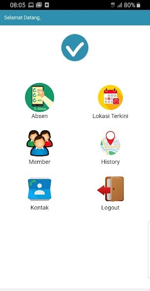 Run android online APK Absen from MyAndroid or emulate Absen using MyAndroid