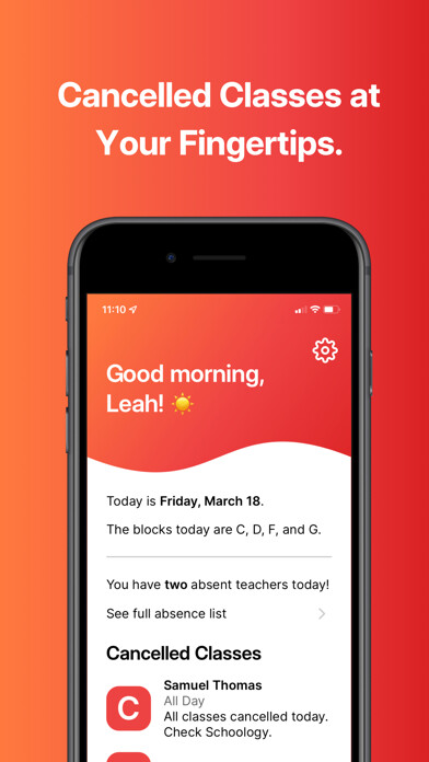 Emulate iPhone app abSENT: Cancelled classes using MyAndroid Emulate iPhone app abSENT: Cancelled classes using MyAndroid