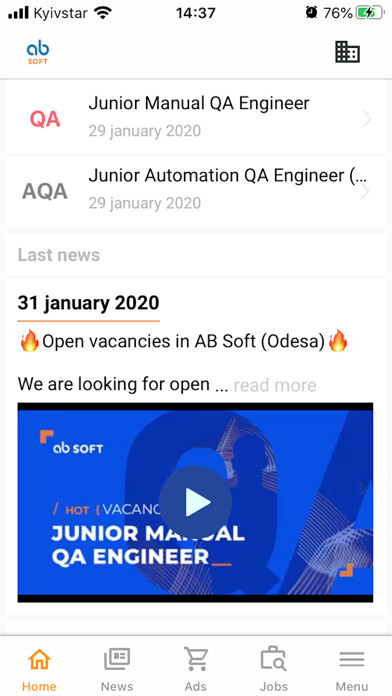 Emulate iPhone app AB Soft using MyAndroid