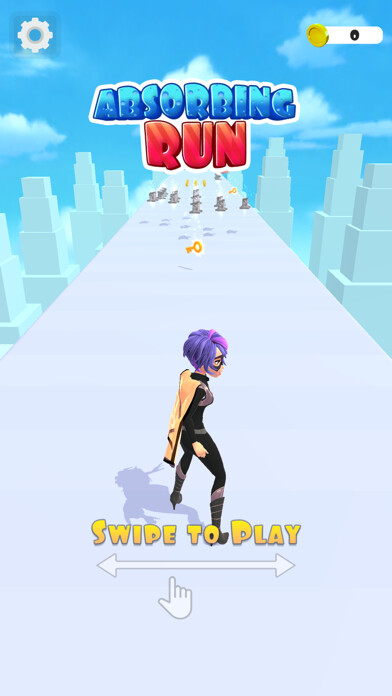 Emulate iPhone app Absorbing Run using MyAndroid