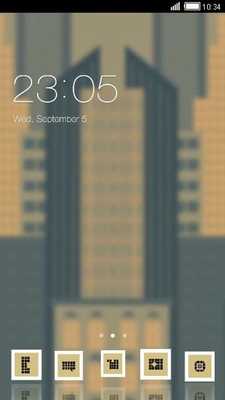 Emulate Android APK Abstract Art Building Theme