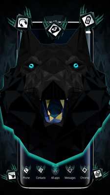 Emulate Android APK Abstract Black Wolf 3D Mobile Theme Emulate Android APK Abstract Black Wolf 3D Mobile Theme