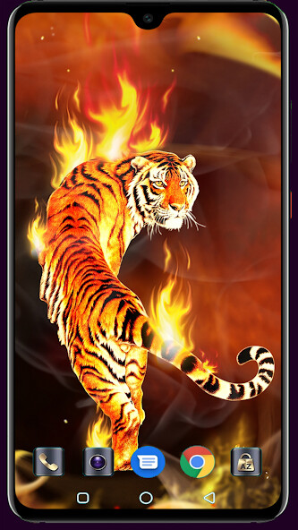 Run android online APK Abstract Fire Wallpaper from MyAndroid or emulate Abstract Fire Wallpaper using MyAndroid