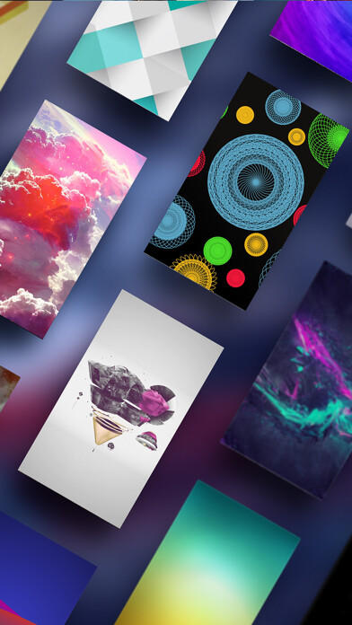 Emulate iPhone app Abstract - HD Free Wallpaper using MyAndroid