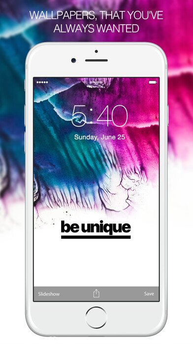 Emulate iPhone app Abstract Wallpapers – Abstract Artworks & Designs using MyAndroid