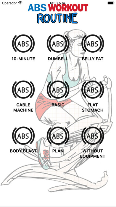 Emulate iPhone app Abs Workout Routine using MyAndroid Emulate iPhone app Abs Workout Routine using MyAndroid