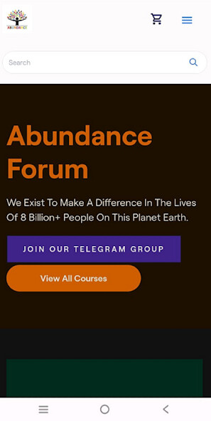 Run android online APK Abundance Forum from MyAndroid or emulate Abundance Forum using MyAndroid