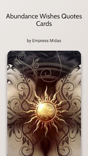 Run android online APK Abundance Wishes Quotes Cards from MyAndroid or emulate Abundance Wishes Quotes Cards using MyAndroid