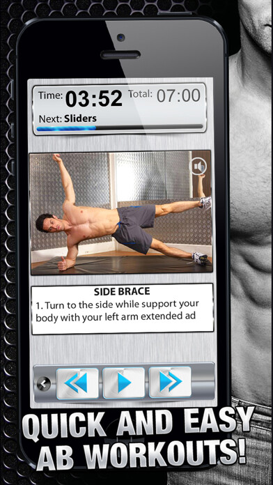 Emulate iPhone app Ab Workout X FREE+ Six-Pack Core Abdomen Exercises using MyAndroid Emulate iPhone app Ab Workout X FREE+ Six-Pack Core Abdomen Exercises using MyAndroid