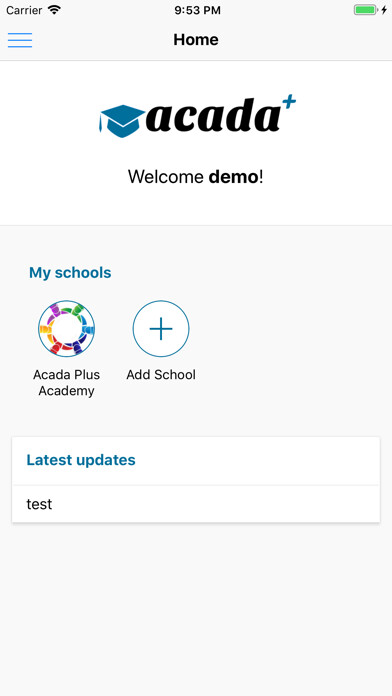 Emulate iPhone app Acadaplus Parent Portal using MyAndroid