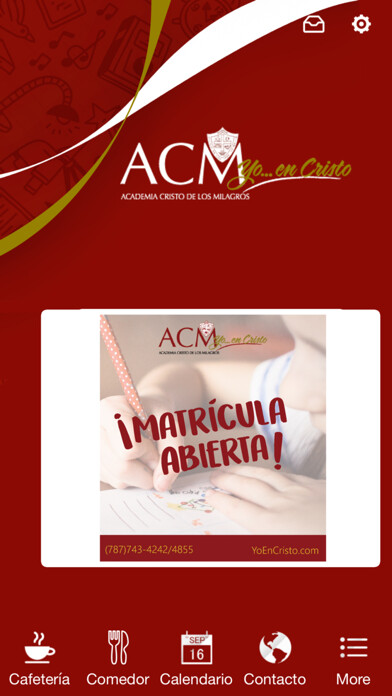 Emulate iPhone app Academ Cristo De Los Milagros using MyAndroid Emulate iPhone app Academ Cristo De Los Milagros using MyAndroid