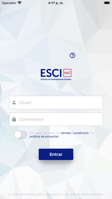 Emulate iPhone app Academic Mobile ESCI using MyAndroid